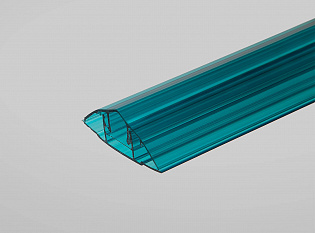Профиль 6-16 мм соединительный разъемный HCP (крышка), бирюзовый, 6м Премиум в Москве